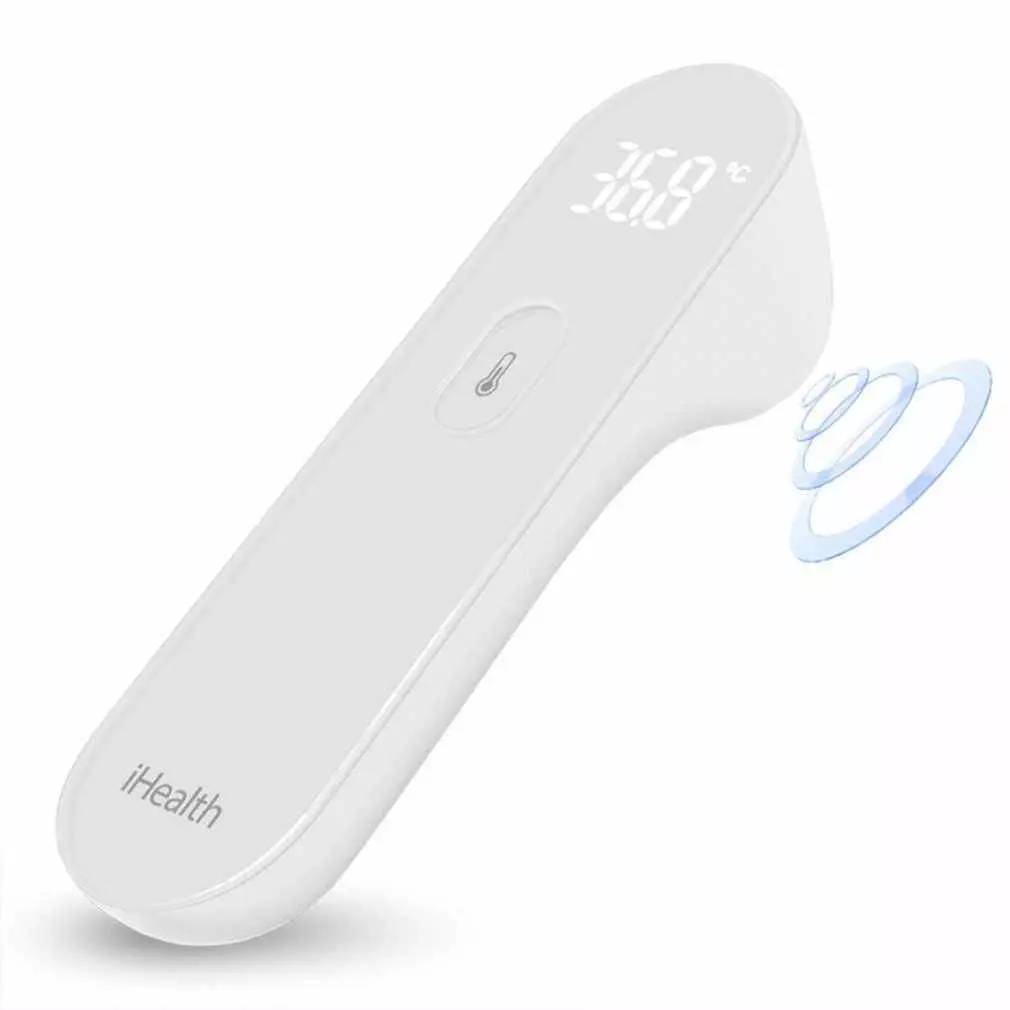 Бесконтактный термометр Xiaomi iHealth Meter Thermometer White (Белый) Бесконтактный термометр Xiaomi iHealth Meter Thermometer White (Белый)