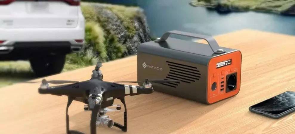 Портативная электростанция Novoo 230Wh Portable Power Station Gray (Серый) CN Портативная электростанция Novoo 230Wh Portable Power Station Gray (Серый) CN