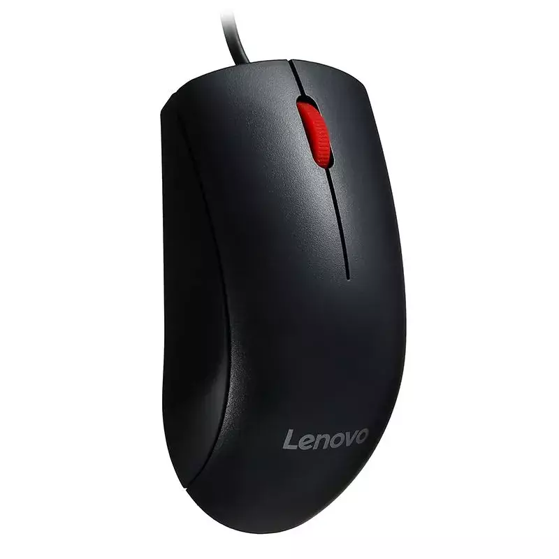 Мышь Lenovo Big Red Dot Slient Cable Mouse M220L Black (Черный)