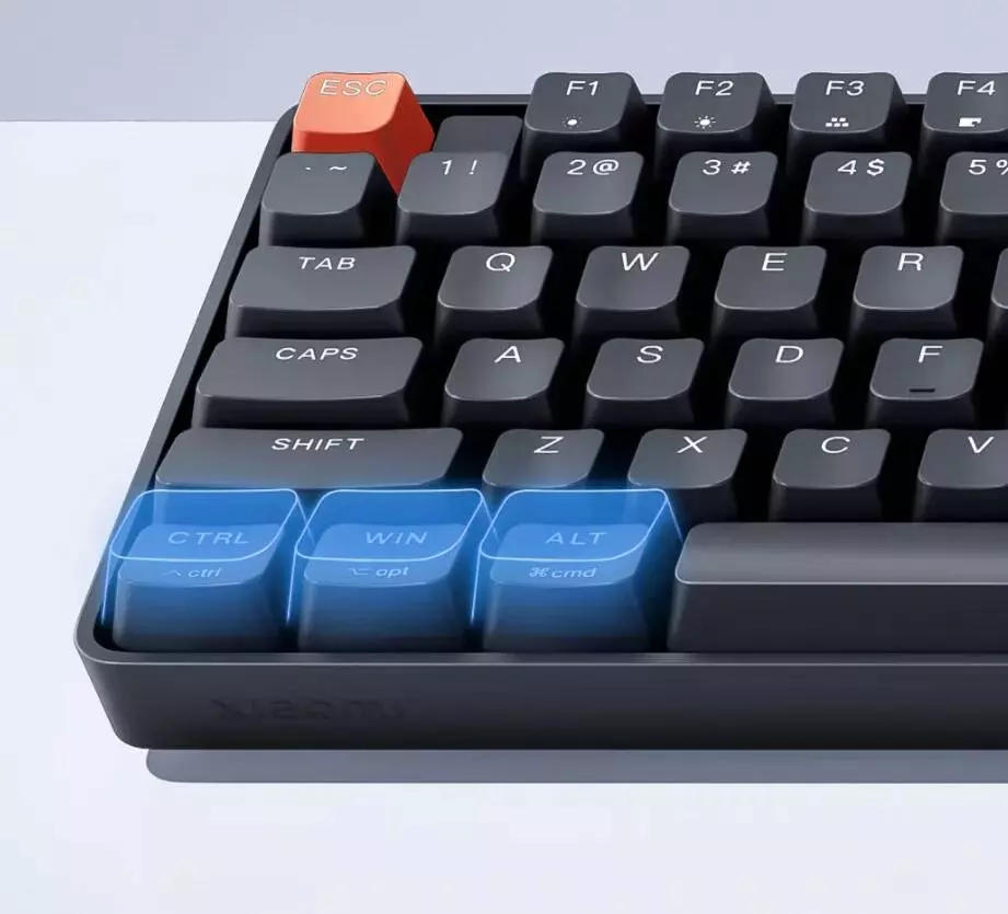 Проводная клавиатура Xiaomi Wired Mechanical Keyboard (JXJP01MW) Blue Switch Black (Черный)
