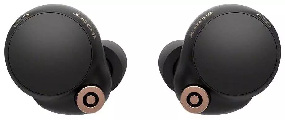 Беспроводные наушники с шумоподавлением Sony WF-1000XM4 Black (Черный) CN Беспроводные наушники с шумоподавлением Sony WF-1000XM4 Black (Черный) CN