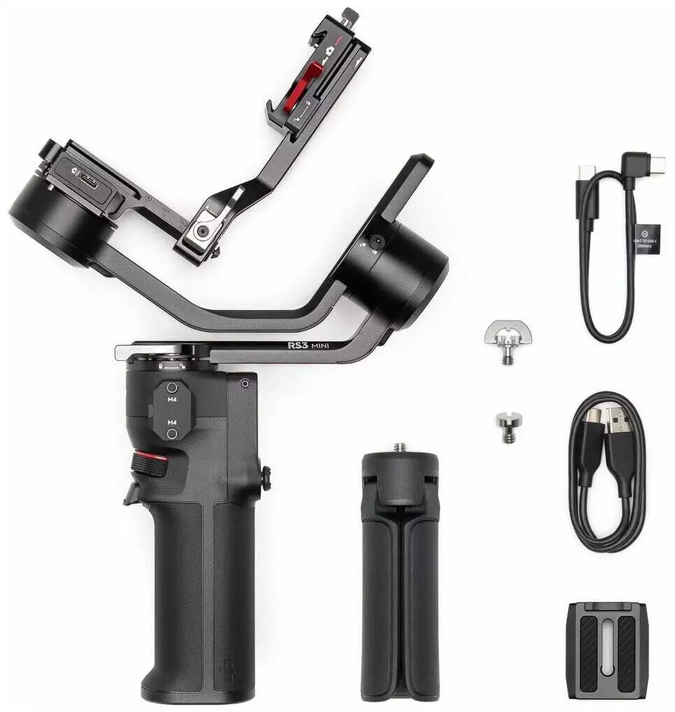 Электрический стабилизатор DJI RS 3 Mini Black (Черный) Электрический стабилизатор DJI RS 3 Mini Black (Черный)