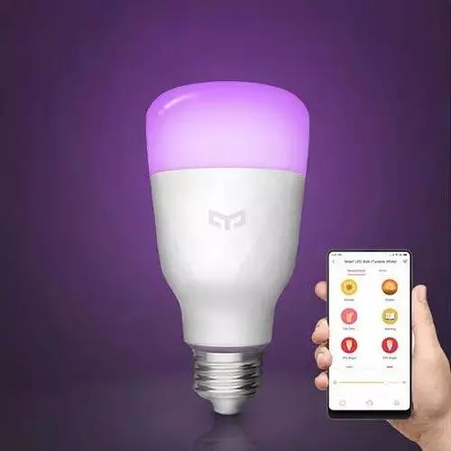 Лампа светодиодная Yeelight Smart LED Bulb Color E27 (YLDP06YL) 10Вт White (Белый) Лампа светодиодная Yeelight Smart LED Bulb Color E27 (YLDP06YL) 10Вт White (Белый)