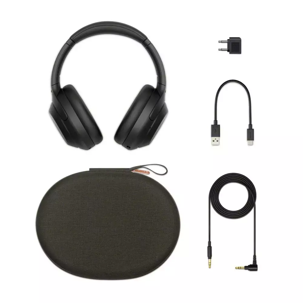 Беспроводные наушники с шумоподавлением Sony WH-1000XM4 Black (Черный) Беспроводные наушники с шумоподавлением Sony WH-1000XM4 Black (Черный)