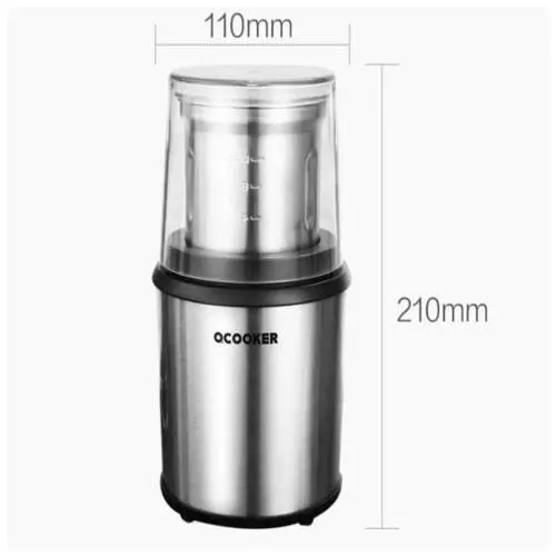 Блендер-измельчитель Qcooker Press Grinding Cup CD-YM200 Silver (Серебристый)