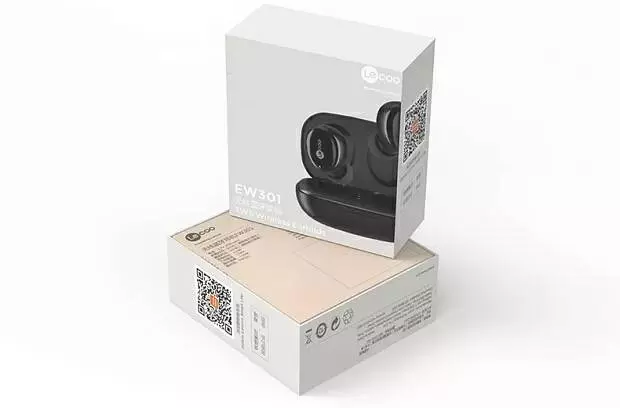 Беспроводные наушники Lenovo EW301 True Wireless Earbuds Black (Черный) Global Version Беспроводные наушники Lenovo EW301 True Wireless Earbuds Black (Черный) Global Version