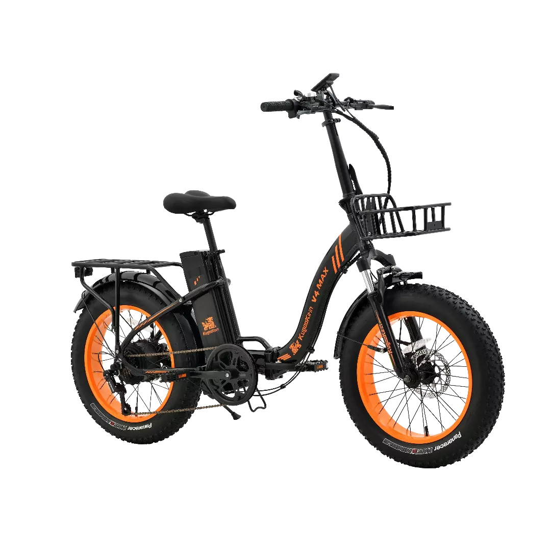 Электровелосипед KugooKirin V4 MAX Black (Черный) Электровелосипед KugooKirin V4 MAX Black (Черный)