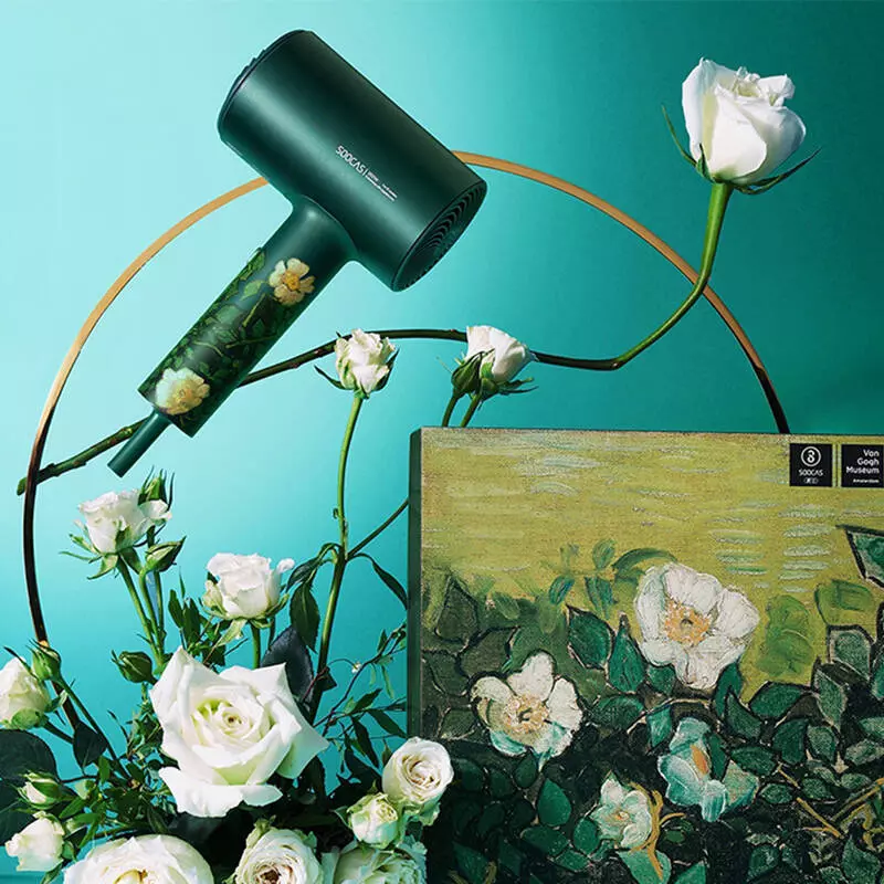 Фен Soocas H5 Van Gogh Museum Design (Подарочная упаковка) Green (Зеленый) CN Фен Soocas H5 Van Gogh Museum Design (Подарочная упаковка) Green (Зеленый) CN