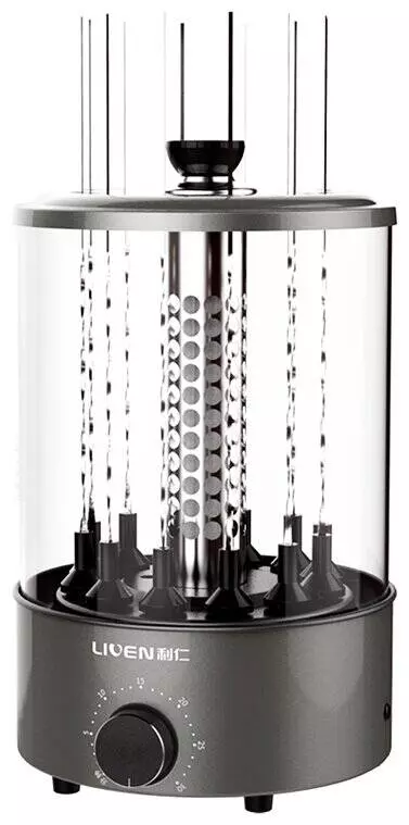 Электрошашлычница Xiaomi Liven Automatic Rotating Barbecue Hut KL-J121 Gray (Серый)