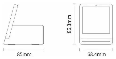 Анализатор качества воздуха Xiaomi Mijia Cleargrass Air Detector CGS1 Black (Черный)