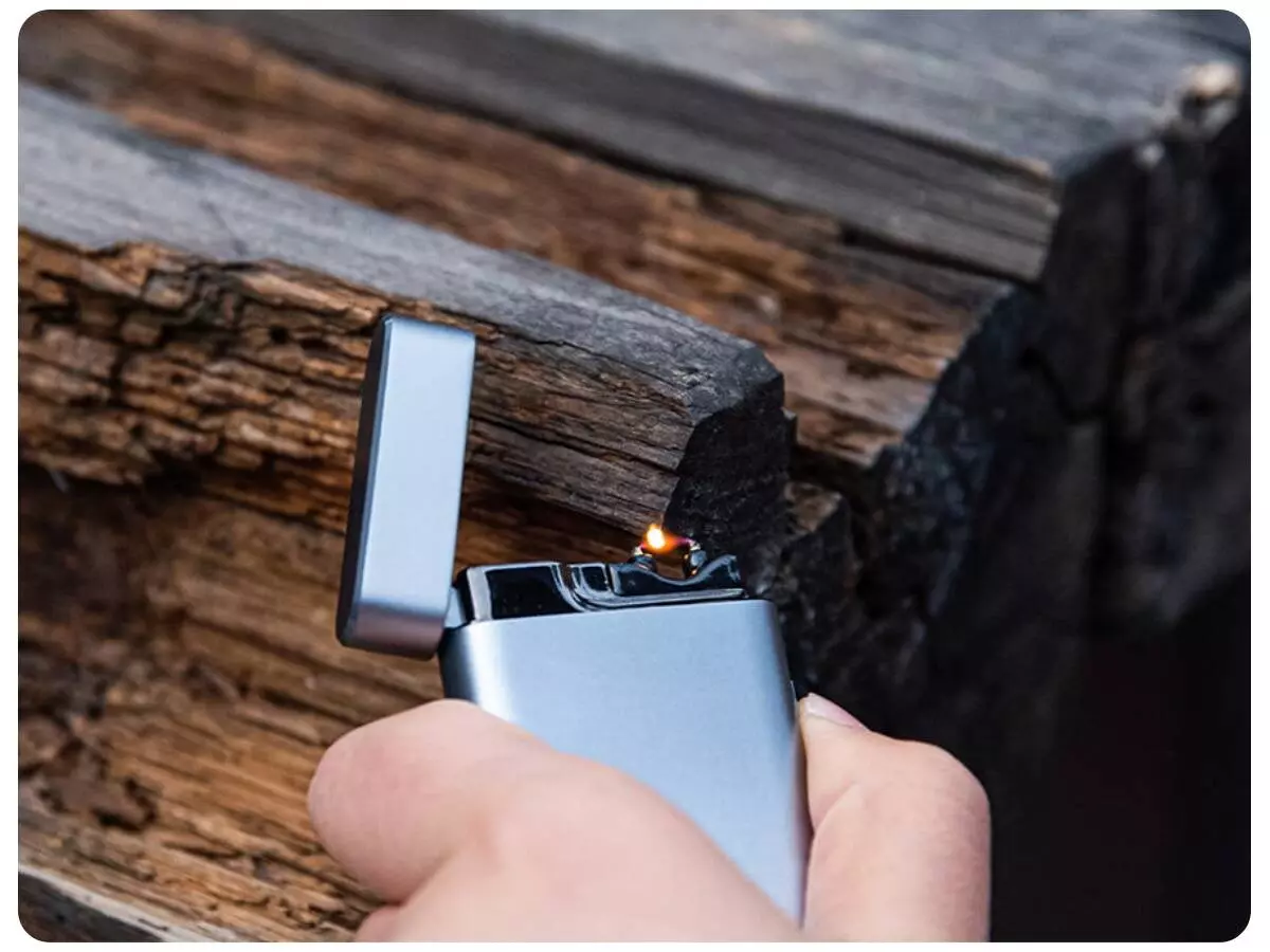 Электронная зажигалка Beebest Arc Charging Lighter L400 Gray (Серый) Электронная зажигалка Beebest Arc Charging Lighter L400 Gray (Серый)