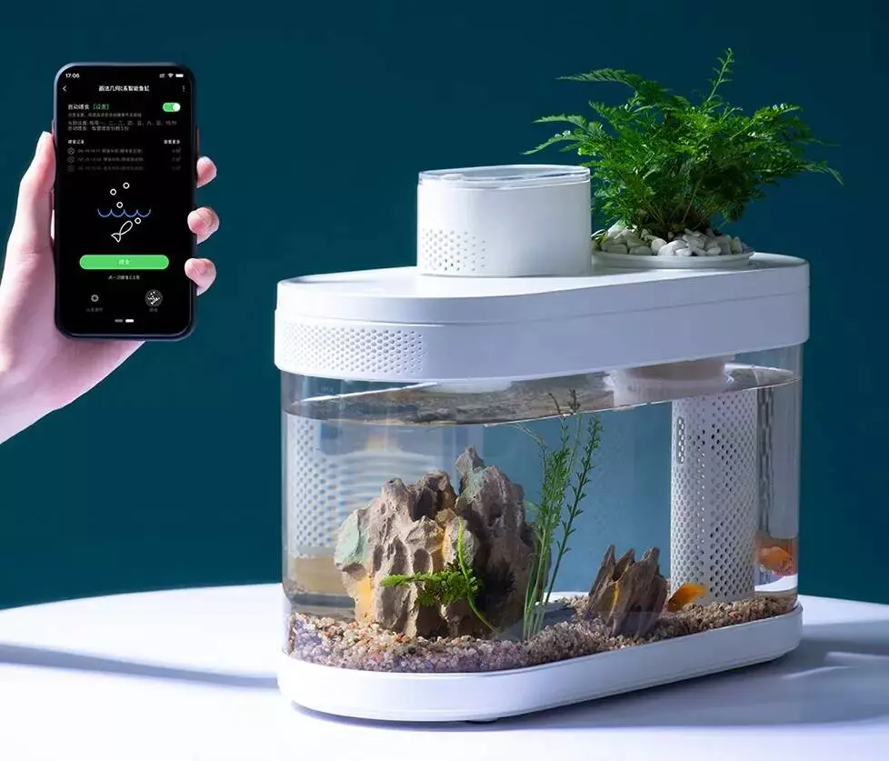Аквариум Xiaomi Descriptive Geometry C180 Smart Fish Tank PRO (HF-JHYG007) White (Белый) Аквариум Xiaomi Descriptive Geometry C180 Smart Fish Tank PRO (HF-JHYG007) White (Белый)