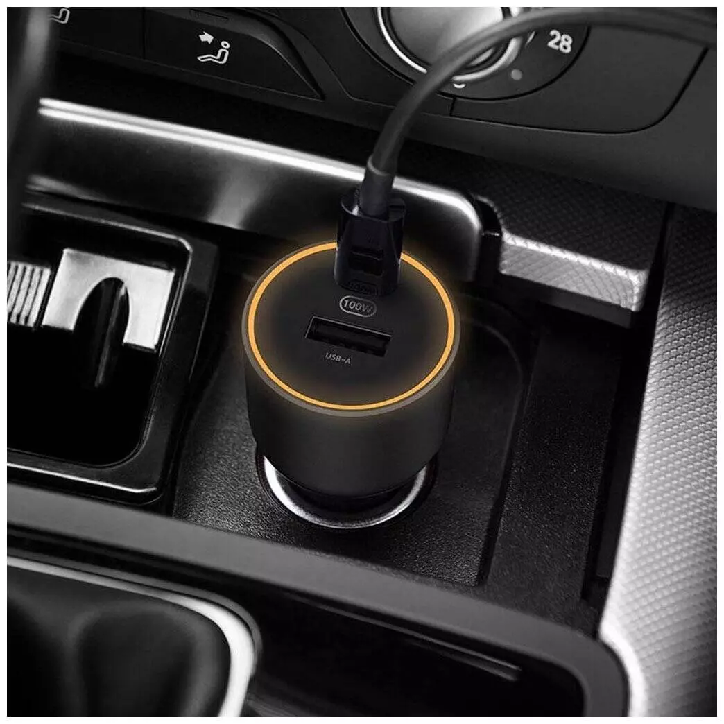 Автомобильное зарядное устройство Xiaomi Car Charger (CC07ZM) 100W Black (Черный) Автомобильное зарядное устройство Xiaomi Car Charger (CC07ZM) 100W Black (Черный)