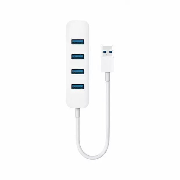 Адаптер сплиттер Xiaomi USB 3.0 Splitter (XMFXQ01QM) White (Белый) Адаптер сплиттер Xiaomi USB 3.0 Splitter (XMFXQ01QM) White (Белый)