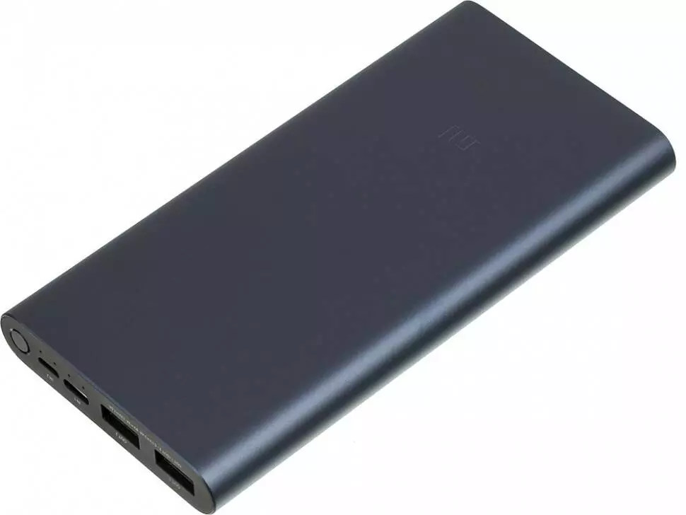 Аккумулятор Xiaomi Mi Power Bank 3 10000 mAh (PLM13ZM) Black (Черный) RU Аккумулятор Xiaomi Mi Power Bank 3 10000 mAh (PLM13ZM) Black (Черный) RU