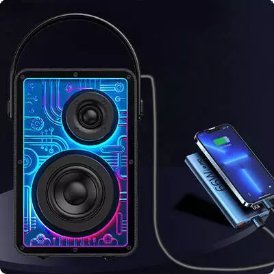 Колонка Xiaomi BINNIFA Portable Atmosphere Light Bluetooth Audio Single Unit (R12) Black (Черный) Колонка Xiaomi BINNIFA Portable Atmosphere Light Bluetooth Audio Single Unit (R12) Black (Черный)