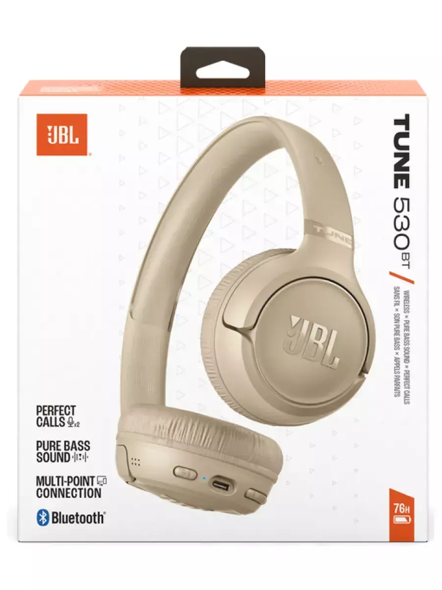 Беспроводные наушники JBL Tune 530BT Beige (Бежевый) Беспроводные наушники JBL Tune 530BT Beige (Бежевый)