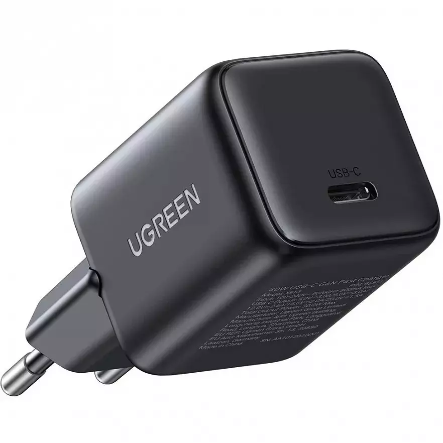 Сетевое зарядное устройство Ugreen 30W USB-C X513-65012 GaN Fast Charger