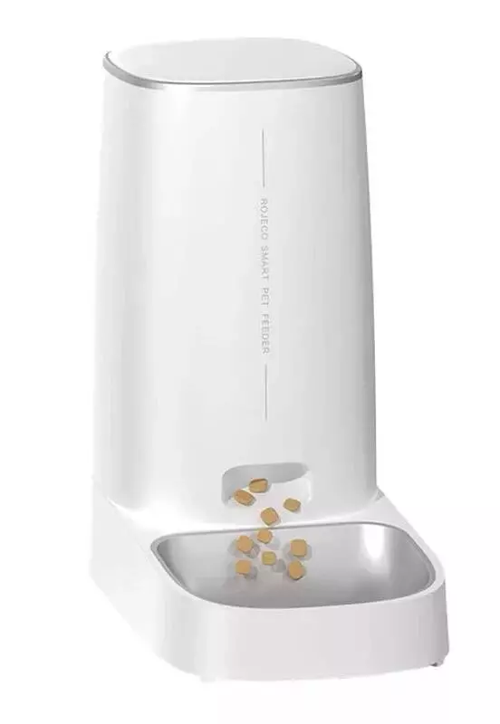 Автокормушка для животных Xiaomi Rojeco 4L Automatic Pet Feeder WIFI Version Single Bowl White (Белый) Автокормушка для животных Xiaomi Rojeco 4L Automatic Pet Feeder WIFI Version Single Bowl White (Белый)