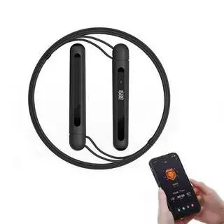 Скакалка с дисплеем Yunmai Intelligent Training Jump Rope (YMSR-P701) Black (Черный) Скакалка с дисплеем Yunmai Intelligent Training Jump Rope (YMSR-P701) Black (Черный)
