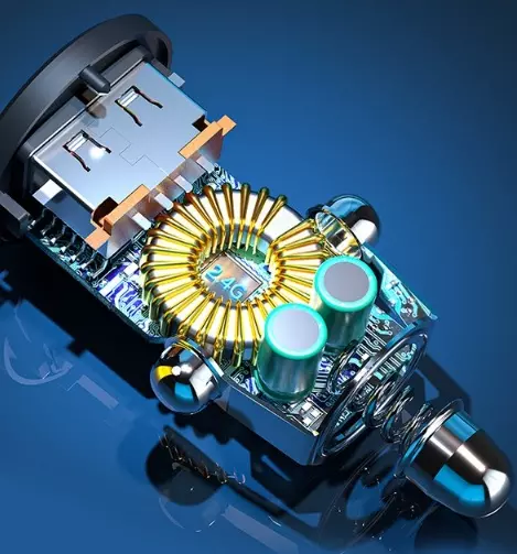 Автомобильное зарядное устройство WEKOME WP-C41 Автомобильное зарядное устройство WEKOME WP-C41