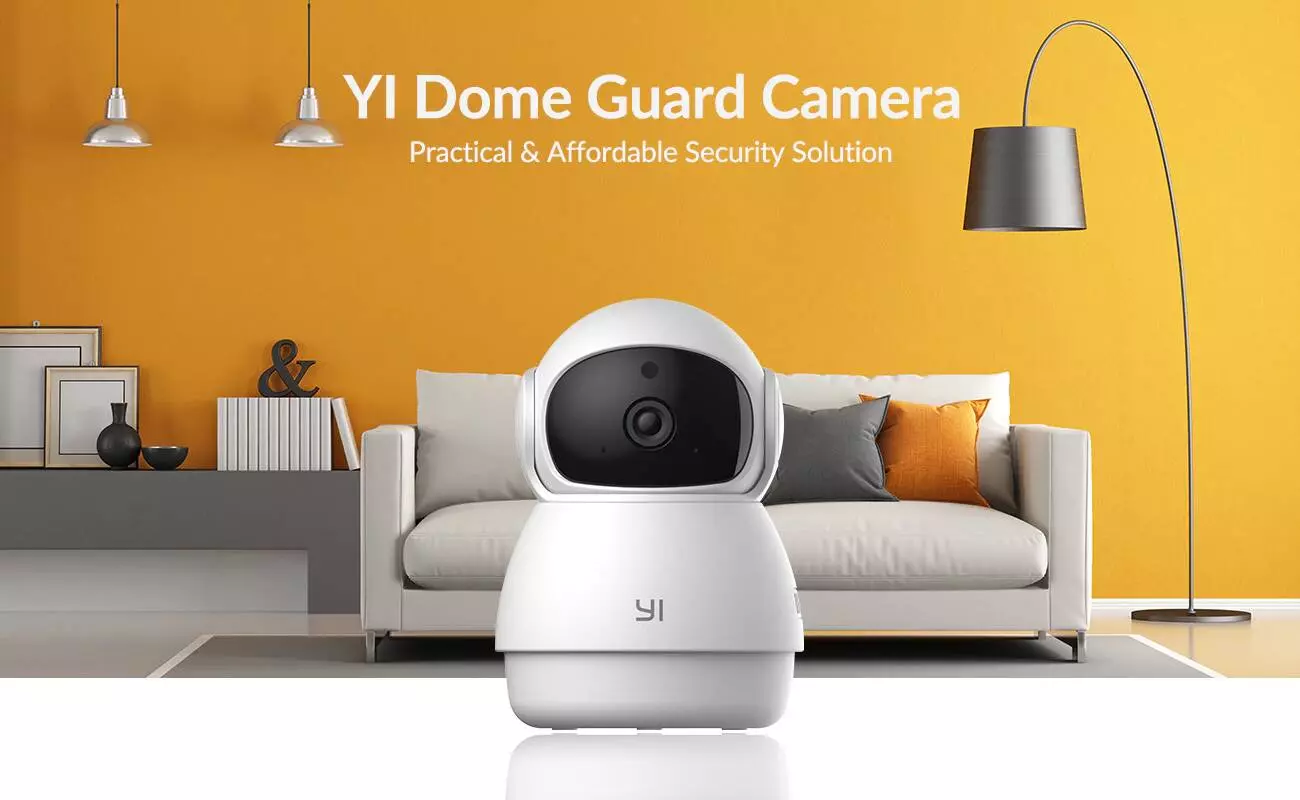 IP камера Xiaomi YI Dome Guard Camera (R30GB) White (Белый) IP камера Xiaomi YI Dome Guard Camera (R30GB) White (Белый)