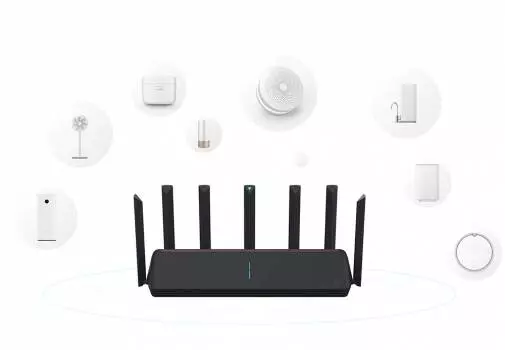 Wi-Fi роутер Xiaomi AIoT AX3600 Black (Черный) Wi-Fi роутер Xiaomi AIoT AX3600 Black (Черный)