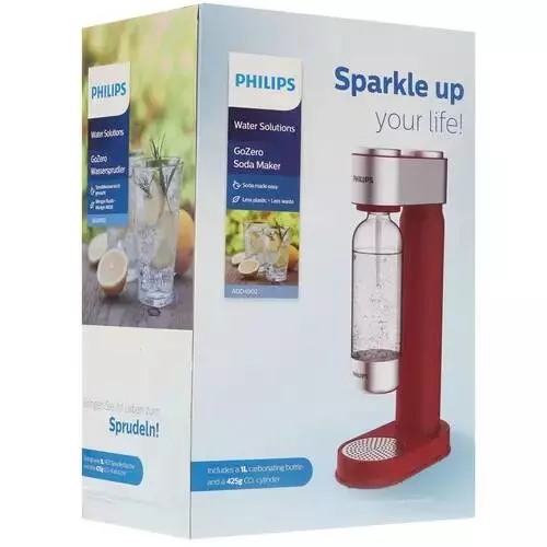 Сифон для газирования воды Philips GoZero ADD4902RD/10 Red (Красный) CN Сифон для газирования воды Philips GoZero ADD4902RD/10 Red (Красный) CN