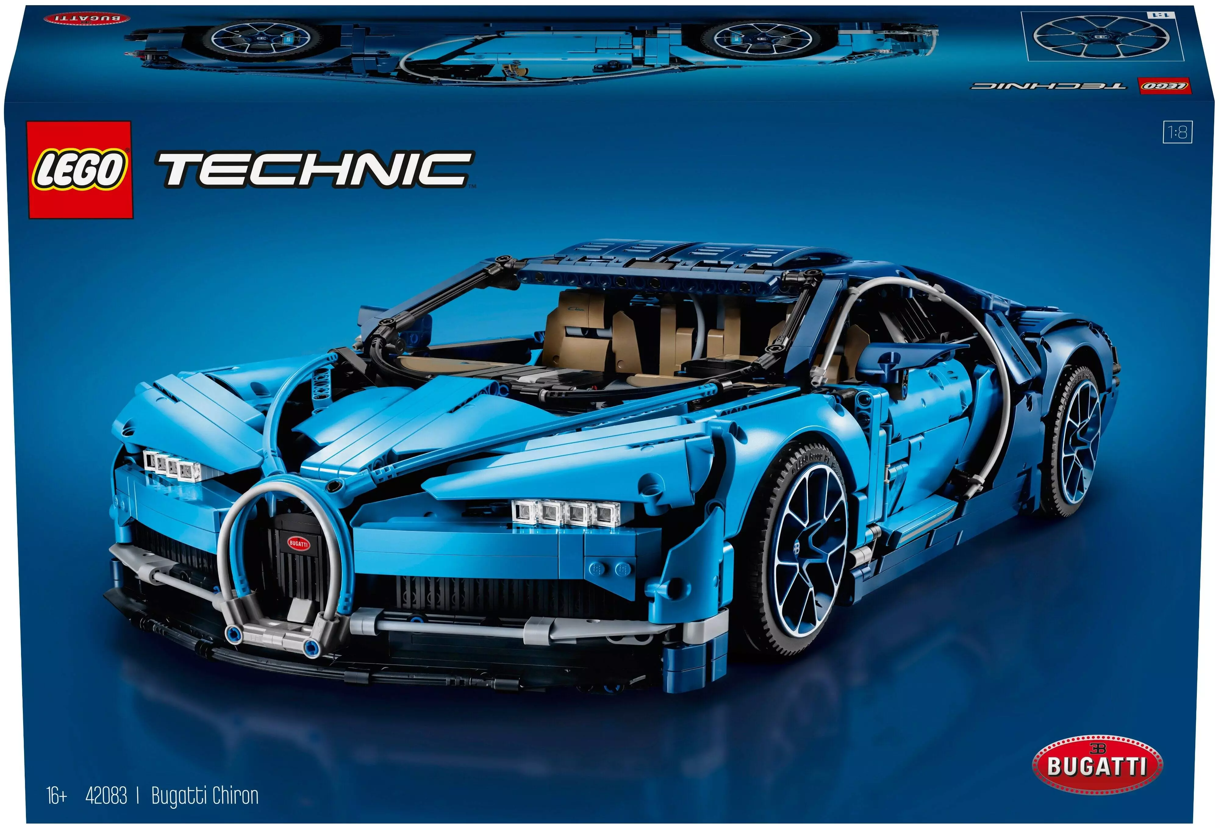 Конструктор LEGO Technic Bugatti Chiron Конструктор LEGO Technic Bugatti Chiron