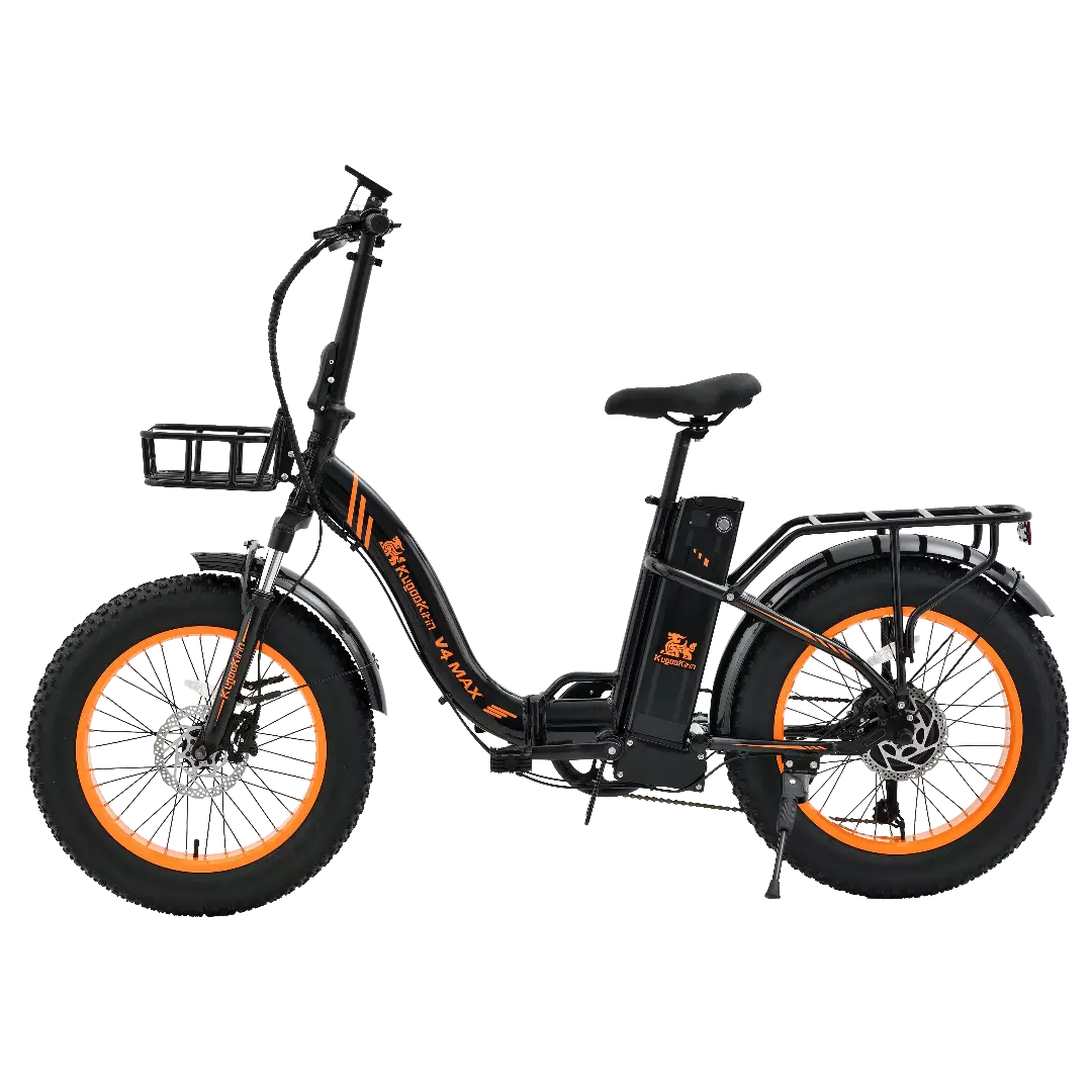 Электровелосипед KugooKirin V4 MAX Black (Черный) Электровелосипед KugooKirin V4 MAX Black (Черный)