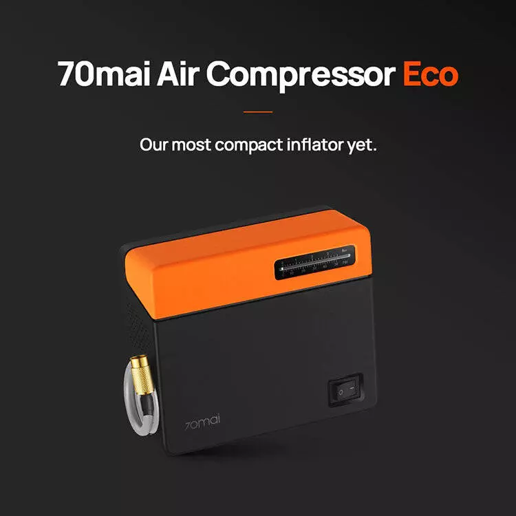 Автомобильный компрессор 70mai Air Compressor Eco (Midrive TP04) Black (Черный) Global Version Автомобильный компрессор 70mai Air Compressor Eco (Midrive TP04) Black (Черный) Global Version