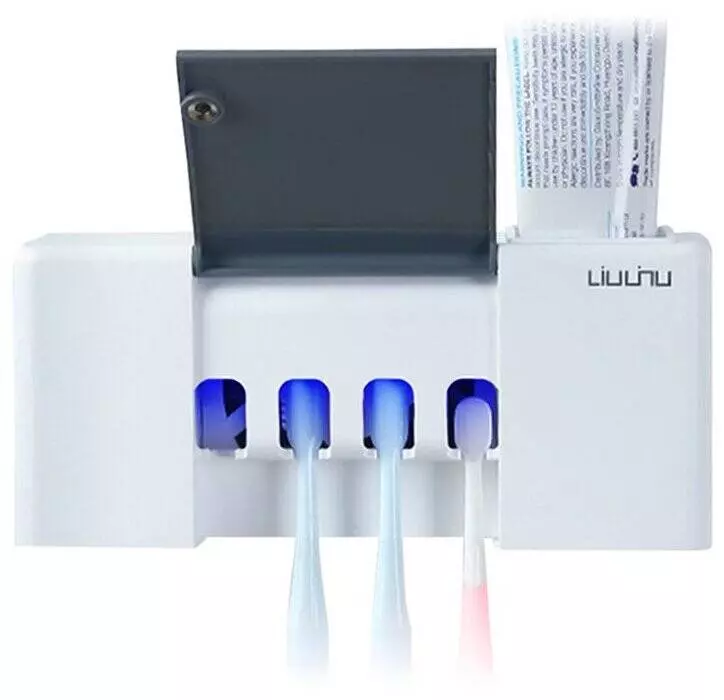 Стерилизатор для зубных щеток Xiaomi Liushu Sterilization Toothbrush Holder (LSZWD01W) White (Белый) Стерилизатор для зубных щеток Xiaomi Liushu Sterilization Toothbrush Holder (LSZWD01W) White (Белый)