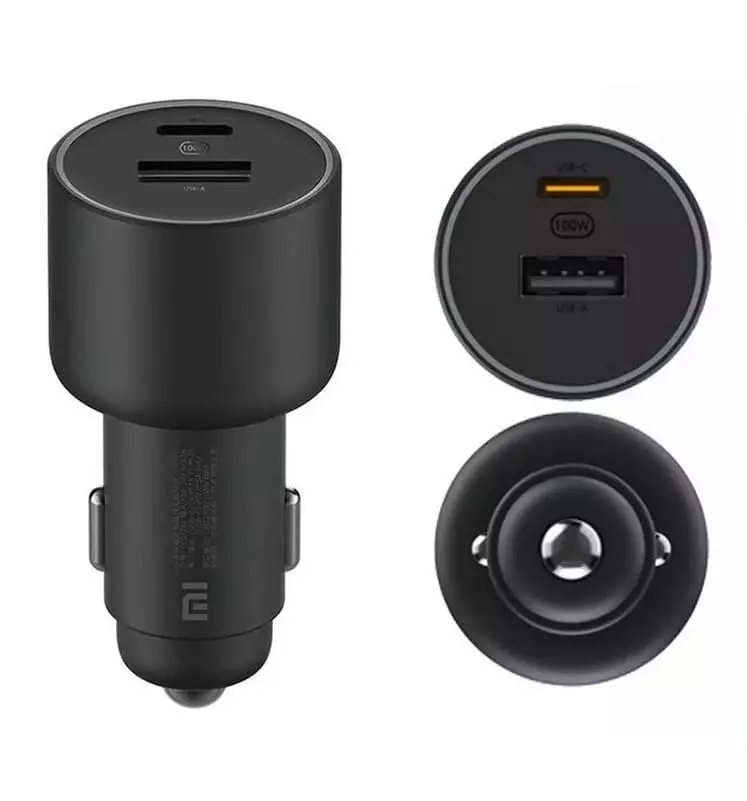 Автомобильное зарядное устройство Xiaomi Car Charger 1A1C 100W + кабель MDY-16-ER Black (Черный) Автомобильное зарядное устройство Xiaomi Car Charger 1A1C 100W + кабель MDY-16-ER Black (Черный)