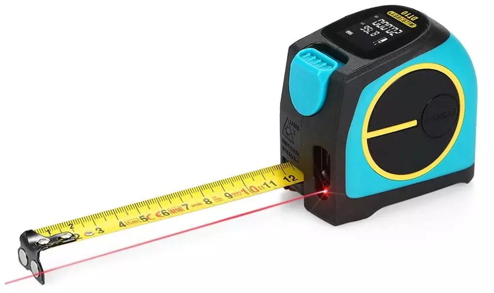 Рулетка лазерная Xiaomi Mileseey Laser Ranging Measure Blue DT10 Black (Черный)