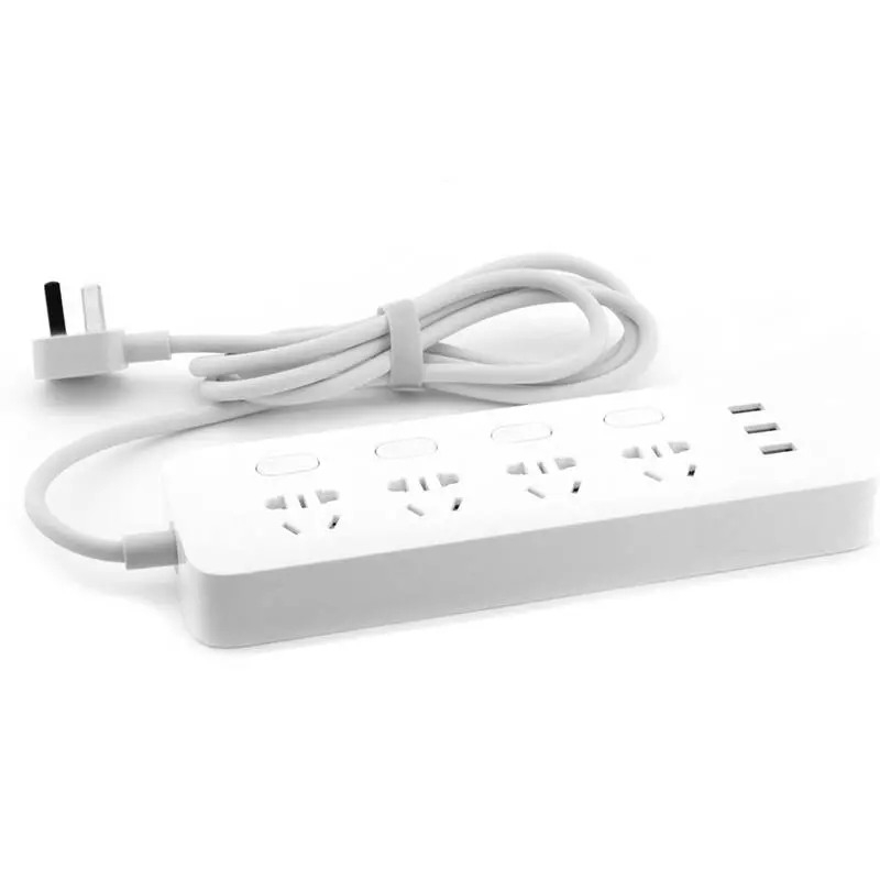 Удлинитель Xiaomi MiJia Intelligent Power Strip 4 (MJSWSKCXB-01QM) 1.8 м White (Белый) Удлинитель Xiaomi MiJia Intelligent Power Strip 4 (MJSWSKCXB-01QM) 1.8 м White (Белый)