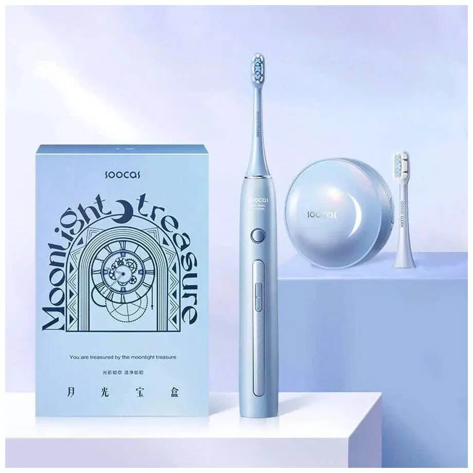 Электрическая зубная щетка Soocas X3 Pro (с дезинфекцией) Blue (Синий) CN Электрическая зубная щетка Soocas X3 Pro (с дезинфекцией) Blue (Синий) CN