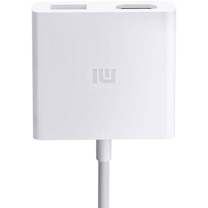 Многофункциональный адаптер Xiaomi USB-C - HDMI XMZJQCH2TM White (Белый) Многофункциональный адаптер Xiaomi USB-C - HDMI XMZJQCH2TM White (Белый)