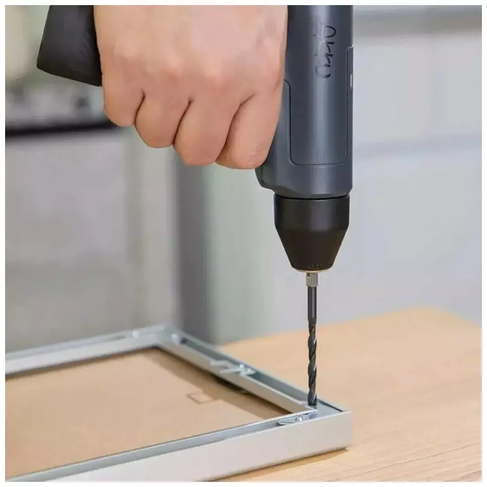 Портативная дрель AKKU Brushless Dual Speed Electric Drill AK701-TZ Gray (Серый)