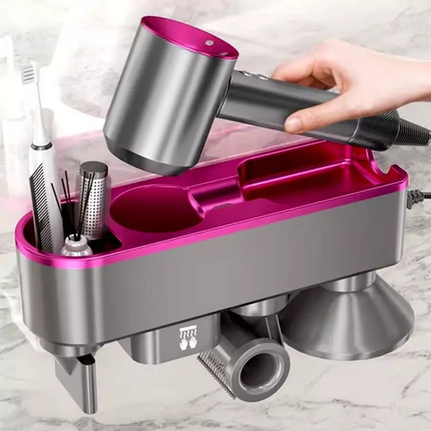 Сушилка-держатель для фена Dyson Pink (Розовый)
