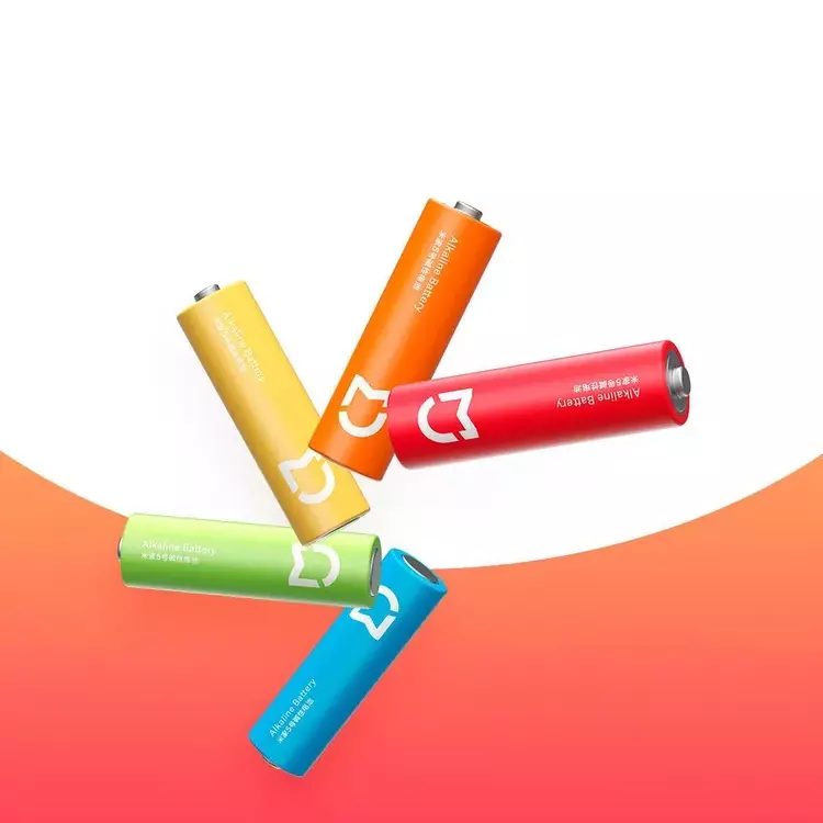 Батарейки Mijia Rainbow No.7 AAA (40 шт) 1.5V Батарейки Mijia Rainbow No.7 AAA (40 шт) 1.5V