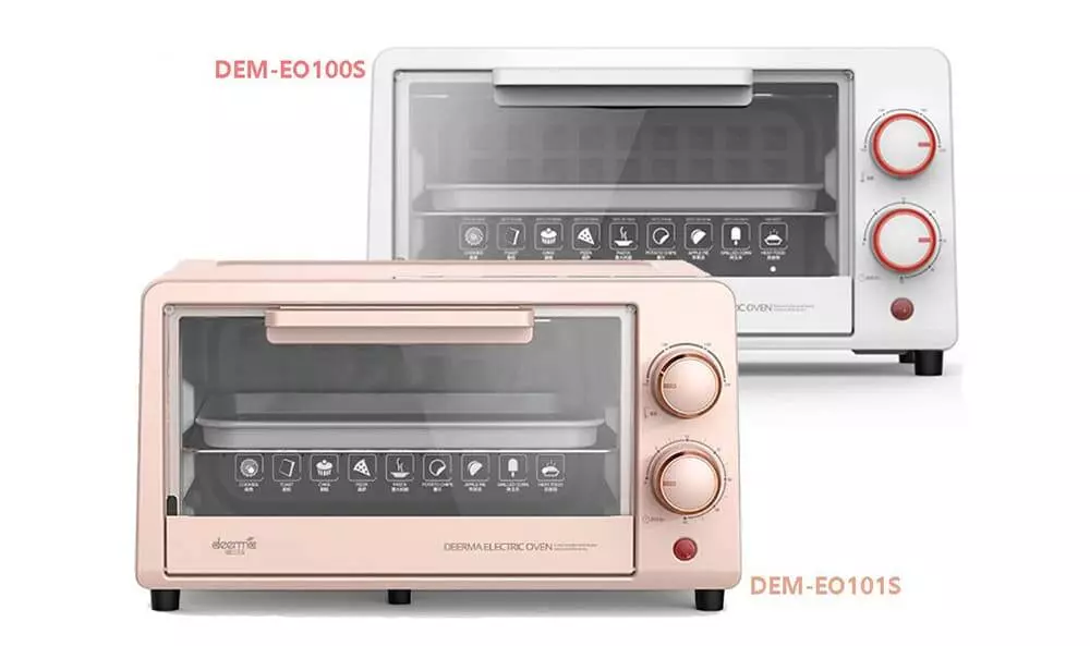Мини-печь Deerma Electric Oven (DEM-EO101S) Pink (Розовый)