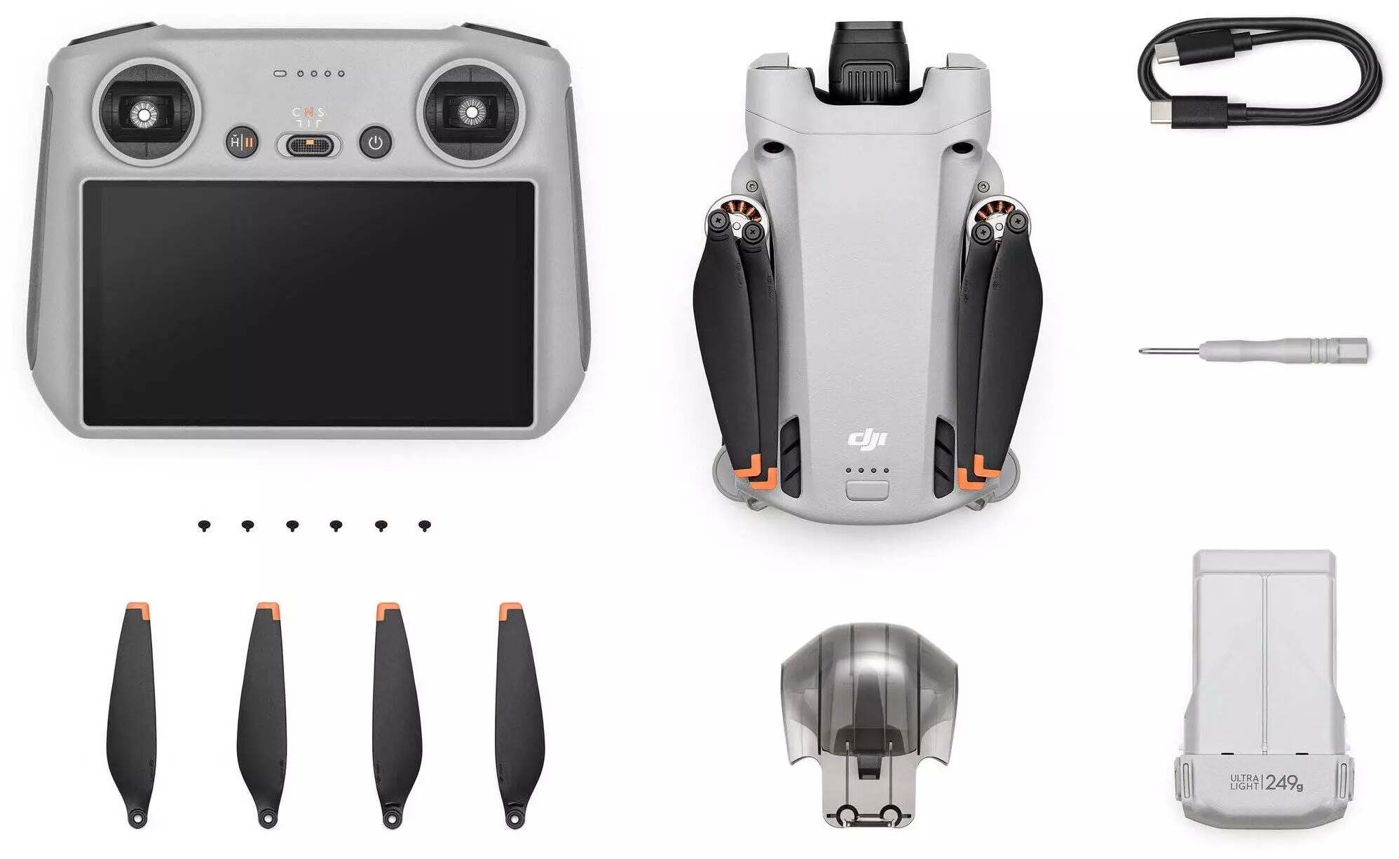 Квадрокоптер DJI Mini 3 Pro (DJI RC) Gray (Серый) CN Квадрокоптер DJI Mini 3 Pro (DJI RC) Gray (Серый) CN