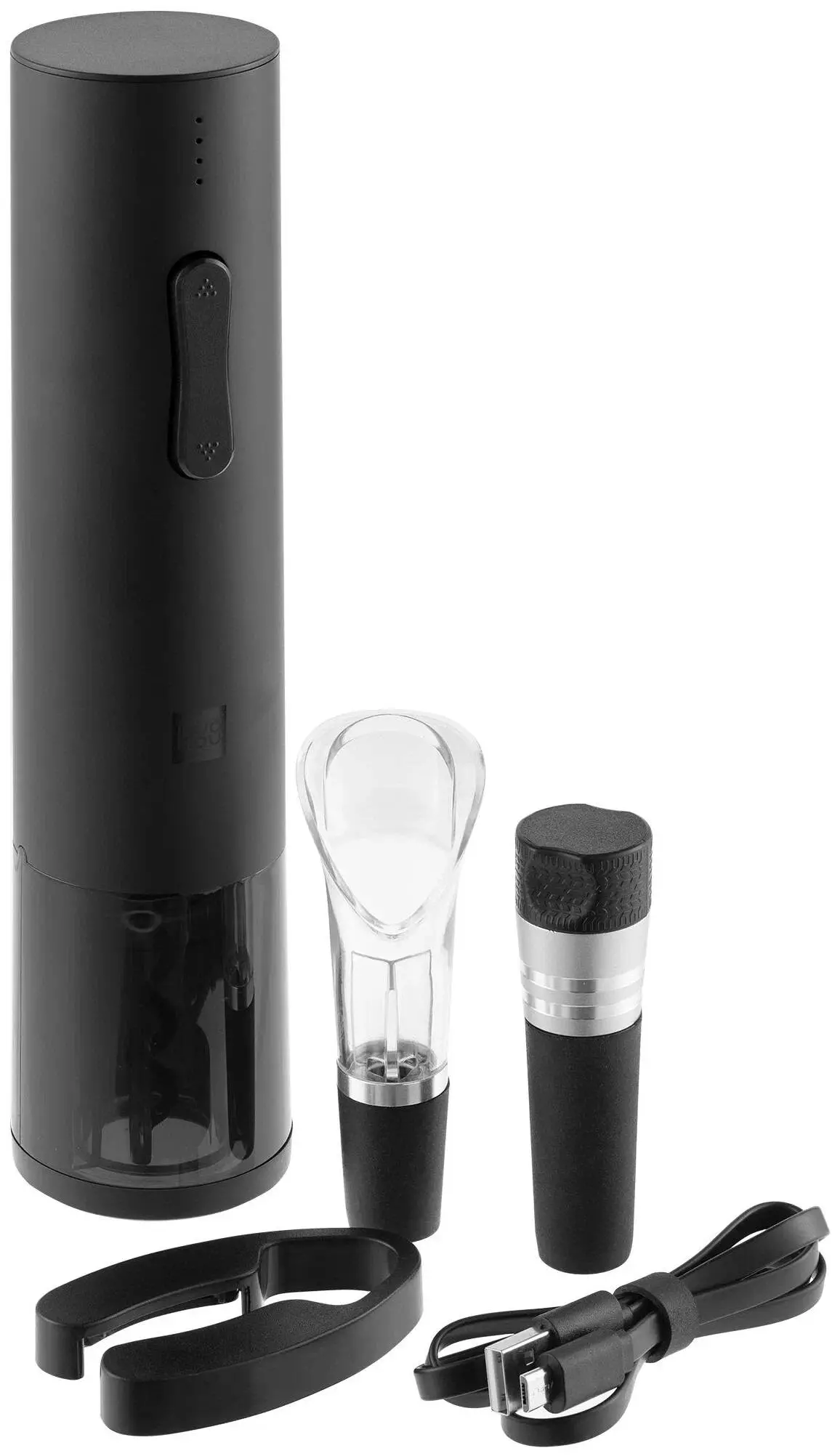 Винный набор 4 в 1 Huo Hou Electric Wine Bottle Opener Basic HU0047 Black (Черный) Винный набор 4 в 1 Huo Hou Electric Wine Bottle Opener Basic HU0047 Black (Черный)