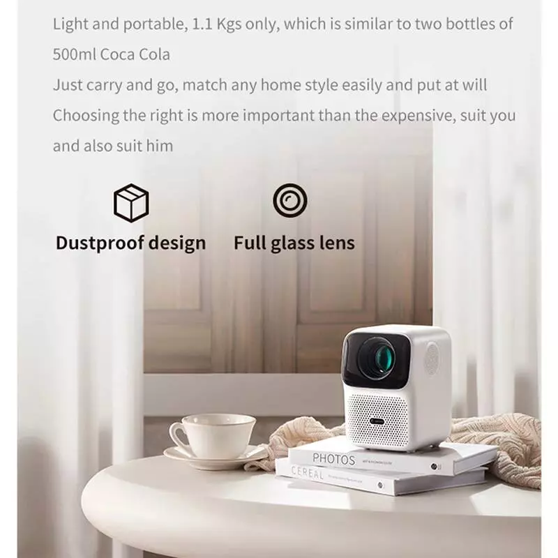 Проектор Wanbo Projector T4 White (Белый) Global version Проектор Wanbo Projector T4 White (Белый) Global version