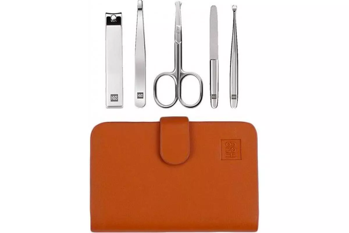 Маникюрный набор Huo Hou Stainless Steel Nail Clipper Set (5 предметов) (HU0061) Brown (Коричневый) Маникюрный набор Huo Hou Stainless Steel Nail Clipper Set (5 предметов) (HU0061) Brown (Коричневый)