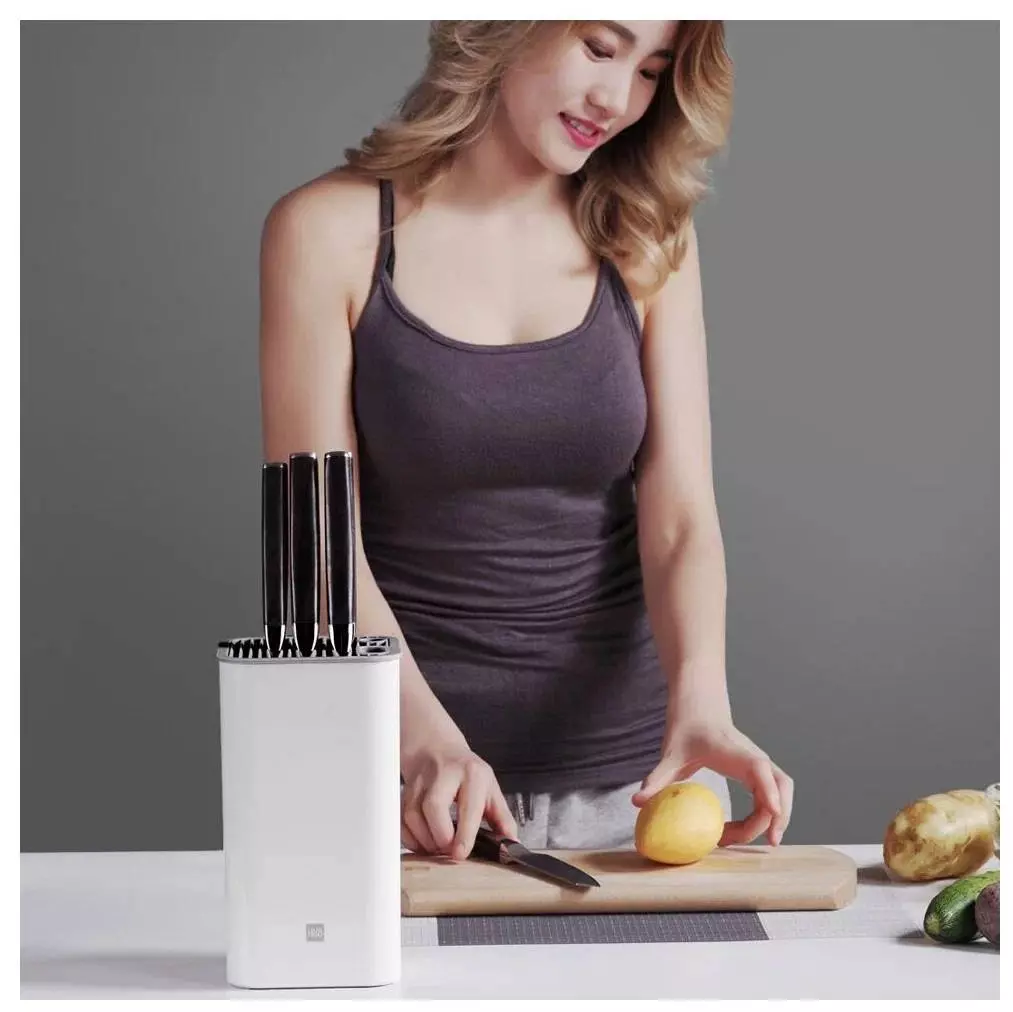 Подставка для ножей Xiaomi Huohou Universal Knife Holder (HU0050) White (Белый)