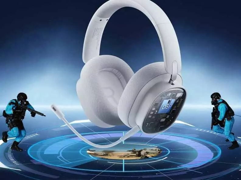 Беспроводные игровые беспроводные Baseus AeQur GH02 White (Белый) Беспроводные игровые беспроводные Baseus AeQur GH02 White (Белый)