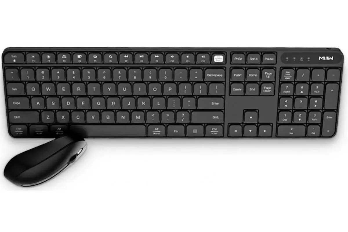 Клавиатура и мышь беспроводные MIIIW Mac Dual System Wireless Office (MWWC01) Black (Черный) Клавиатура и мышь беспроводные MIIIW Mac Dual System Wireless Office (MWWC01) Black (Черный)