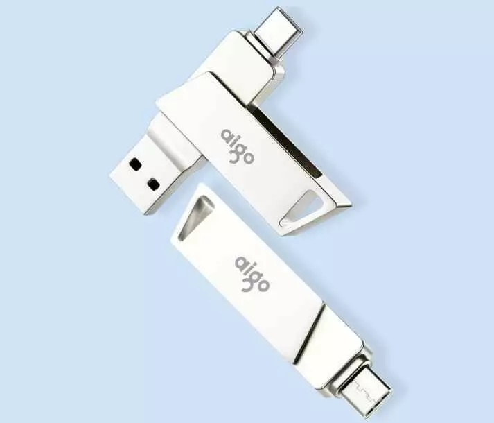 Флеш-накопитель Xiaomi Aigo USB 3.1 Type-C U350 256Gb Silver (Серебристый) Флеш-накопитель Xiaomi Aigo USB 3.1 Type-C U350 256Gb Silver (Серебристый)