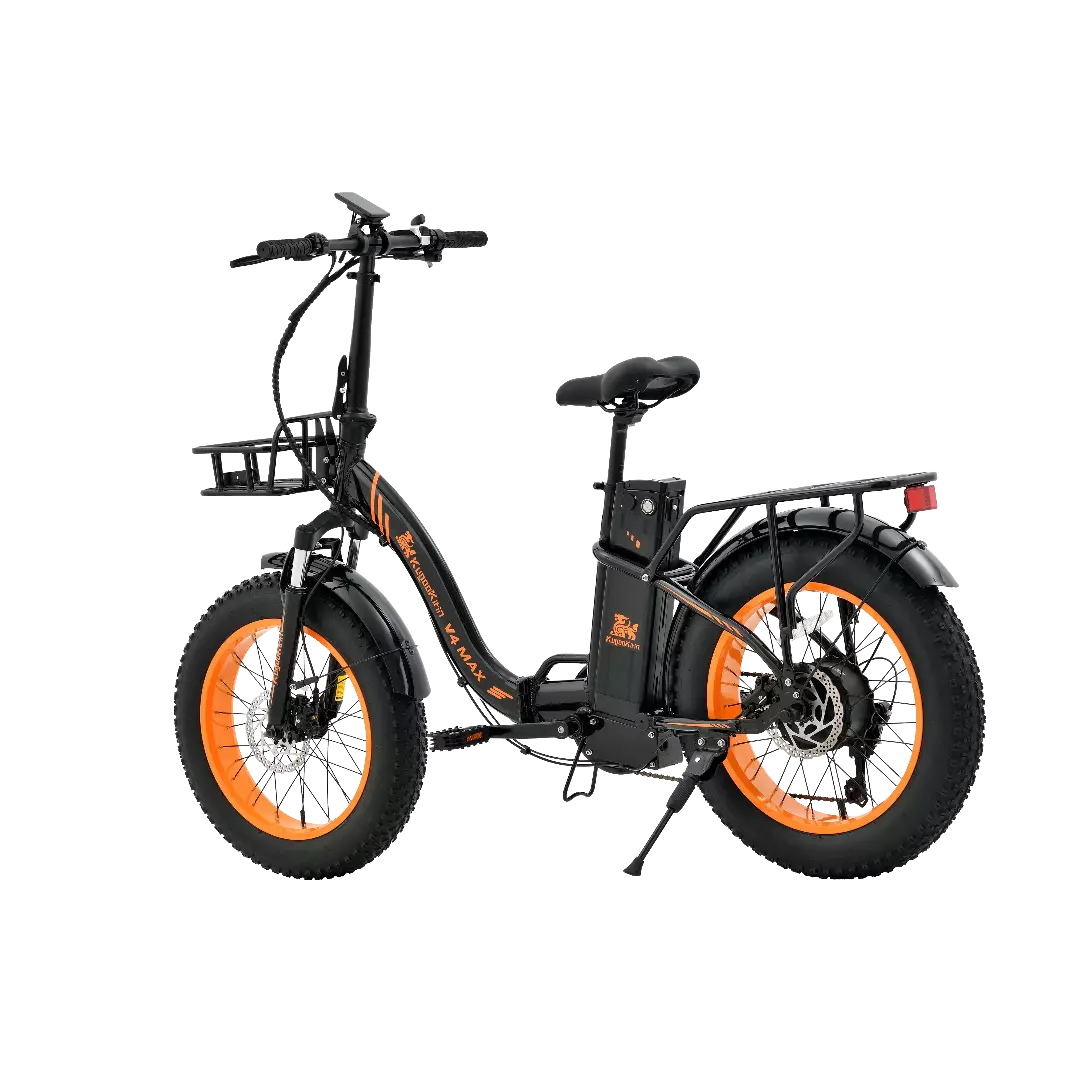 Электровелосипед KugooKirin V4 MAX Black (Черный) Электровелосипед KugooKirin V4 MAX Black (Черный)